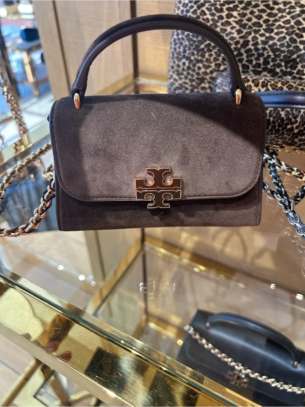 Tory Burch britten Mini Top-Handle Crossbody Bag new pick own color